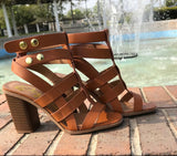 Brown Sandals w/Heel