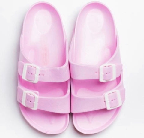 Pink Pool Sandals